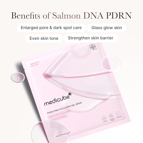 medicube Color-Changing Jelly Mask Duo - PDRN & Kojic Acid Gel - Product Imagery