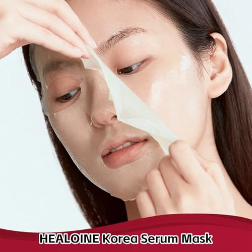 10 Packs Serum Mask Rice Nature Facial Mask Real Collagen - Product Imagery