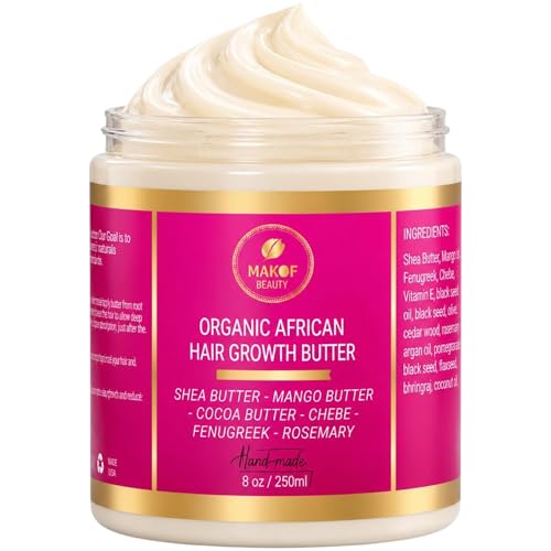 MAKOF BEAUTY Chebe Hair Growth and Thickening Butter - Ayurvedic Deep - MAKOF BEAUTY Official Product View 1