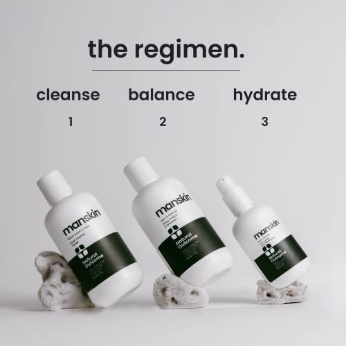 Natural Outcome Mens Skin Care Kit | Mens Facial Care Kit for - Product Imagery