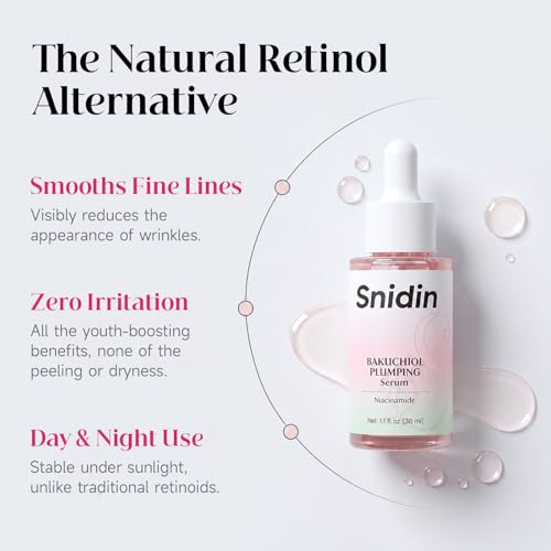 Bakuchiol serum - Retinol Natural Alternative Skincare with Ni... - Product Imagery