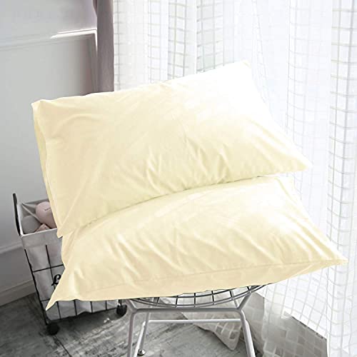 Queen Size Pillowcases Set of 2 | 100% Egyptian Cotton 1000 - Product Imagery
