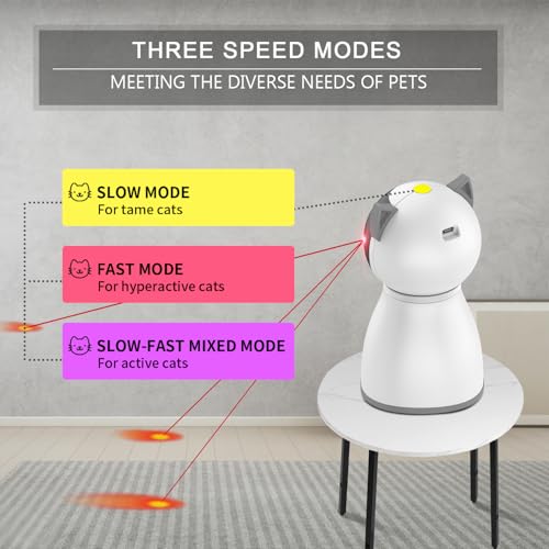 YVE LIFE Interactive Cat Toys Laser for Indoor Cats,Automatic - Product Imagery