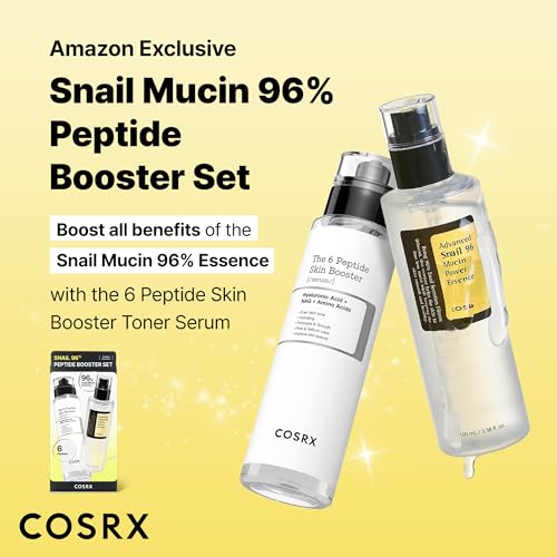COSRX Snail Mucin 96% Peptide Booster Set, Self Care Gift Set - Product Imagery