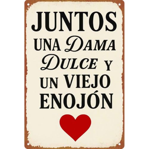 8x12 Inch Aluminum Metal Sign, Vintage Retro Print Together A - Product Imagery