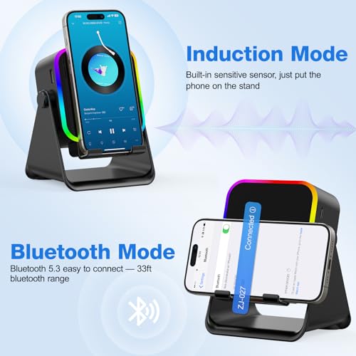 TARKARI Wireless Induction Speaker, Bluetooth Speaker, Phone - Product Imagery