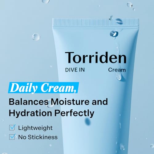 Torriden DIVE IN Cream 80ml (2.71 fl. oz.) | Facial Moisturizer - Product Imagery