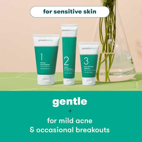 Proactiv Clean 3 Step Acne Routine w/ Pimple Patches- Sulfur - Product Imagery