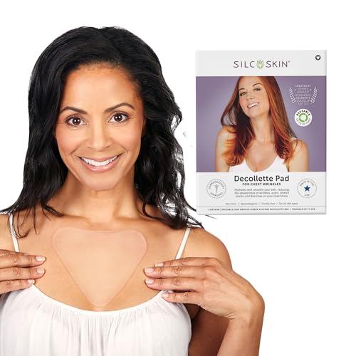 Silc Skin Decollette Pad for Chest Wrinkles 30 Day Supply - Silc Skin Official Imagery - 1
