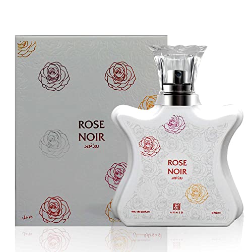 AHMED Rose Noir 75mL, a Stunning Fragrance of Soft Nuances of - Product Imagery