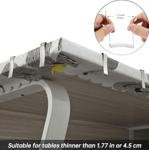 TriPole Tablecloth Clips 32 Pack Table Cloth Holder Clips for - Product Imagery