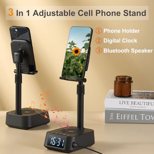 ASEAT Gifts for Men Women, Adjustable Phone Stand Bluetooth - Product Imagery