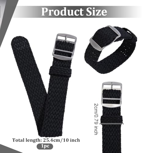 OLYCRAFT Nylon Watch Band Replacement Watch Band One-Piece - Product Imagery