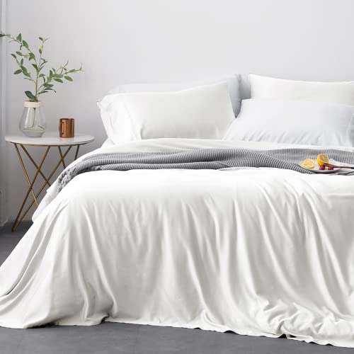 Oasis Cooling Sheet Set Full - 100% Viscose, Silky Soft & - Product Imagery