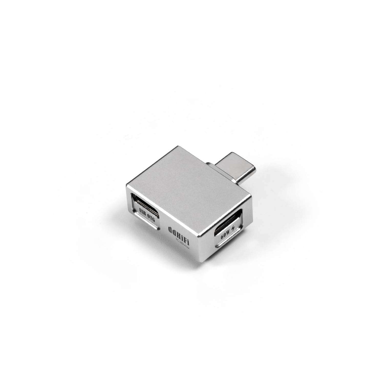 DD ddHiFi TC28Max USB-C OTG Adapter with 60W PD Charging, Hi-Res by DD - Angle View 1