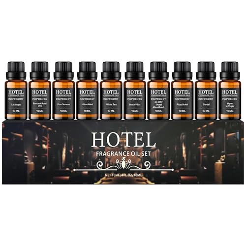 Hotel Collection Diffuser Essential Oil Gift Set,Hotel Scents - Product Imagery