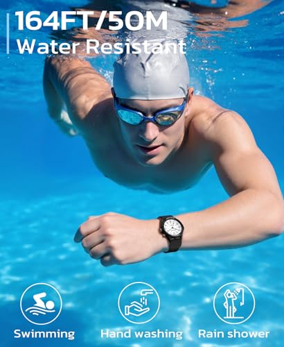 SOCICO Analog Watch for Women Nurses 50M Waterproof Night Light - Product Imagery