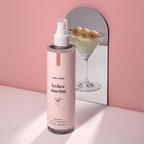 Just Juice Lychee Martini - Lychee, Passion Fruit, and Musk Body - Product Imagery