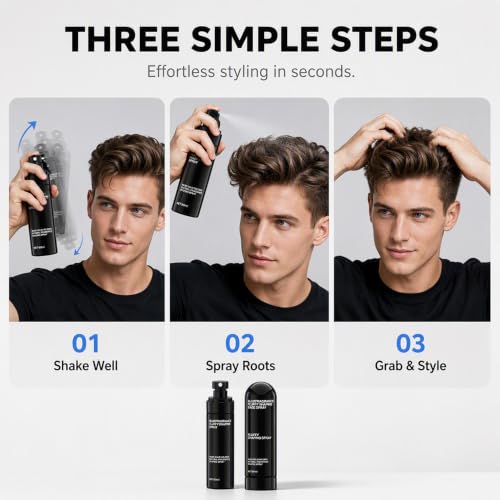 Fluffy Hair Shaping Spray，2Pcs - Product Imagery