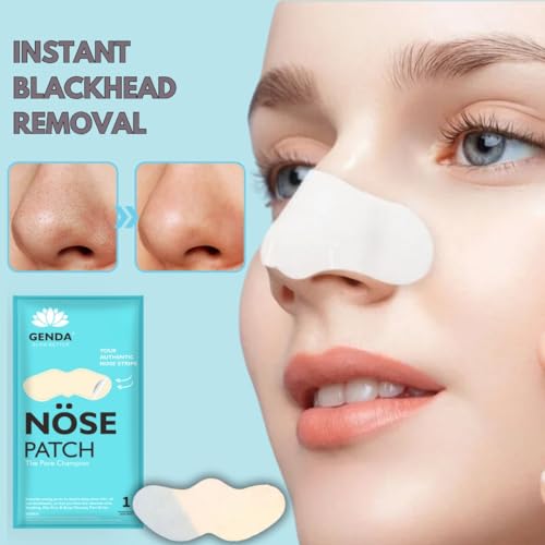 GENDA Blackhead Remover Nose Pore Strips for Deep Cleansing, - Product Imagery