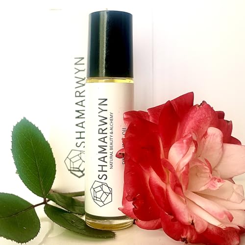 Rose Perfume Oil, Natural Organic, Botanical Fragrance, Pure - Product Imagery