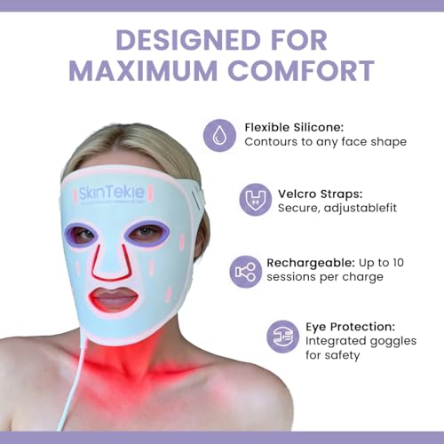 Red Light Therapy Mask for Face 2026, Gifts for Women Mom Wife, - Product Imagery
