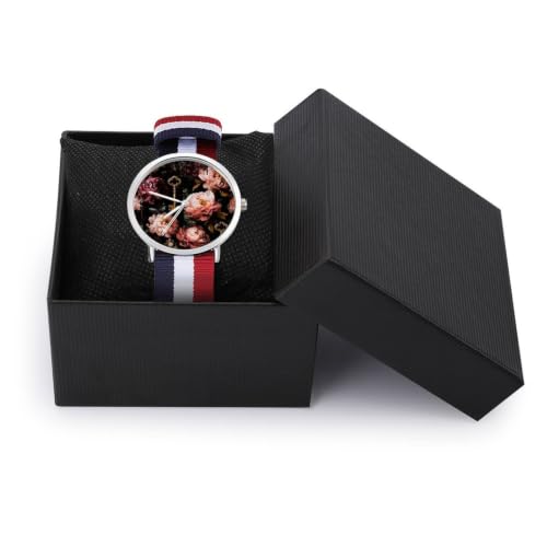 Baseball Home Plate Drip American Flag Game Day Adult Watch - Product Imagery