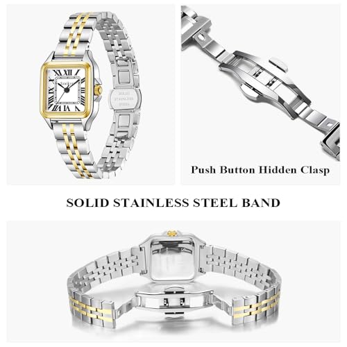 Szaikyri Classic Square Watch for Women Ladies Dress Watch - Product Imagery