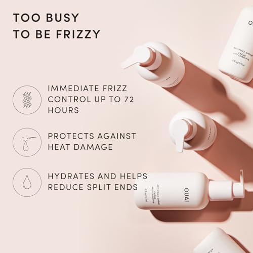 OUAI Anti Frizz Cream - Paraben, Phthalate & Sulfate Free (6 oz) - Product Imagery