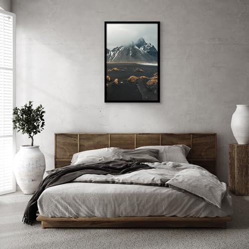 Americanflat 26x39 Poster Frame - Engineered Wood - Black - Product Imagery