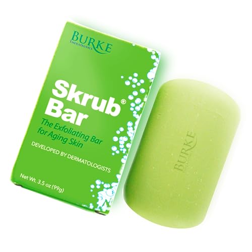 Burke Therapeutics Burke Pharmaceuticals Skrub Bar Exfoliating Soap - Burke Therapeutics Official Product View 1
