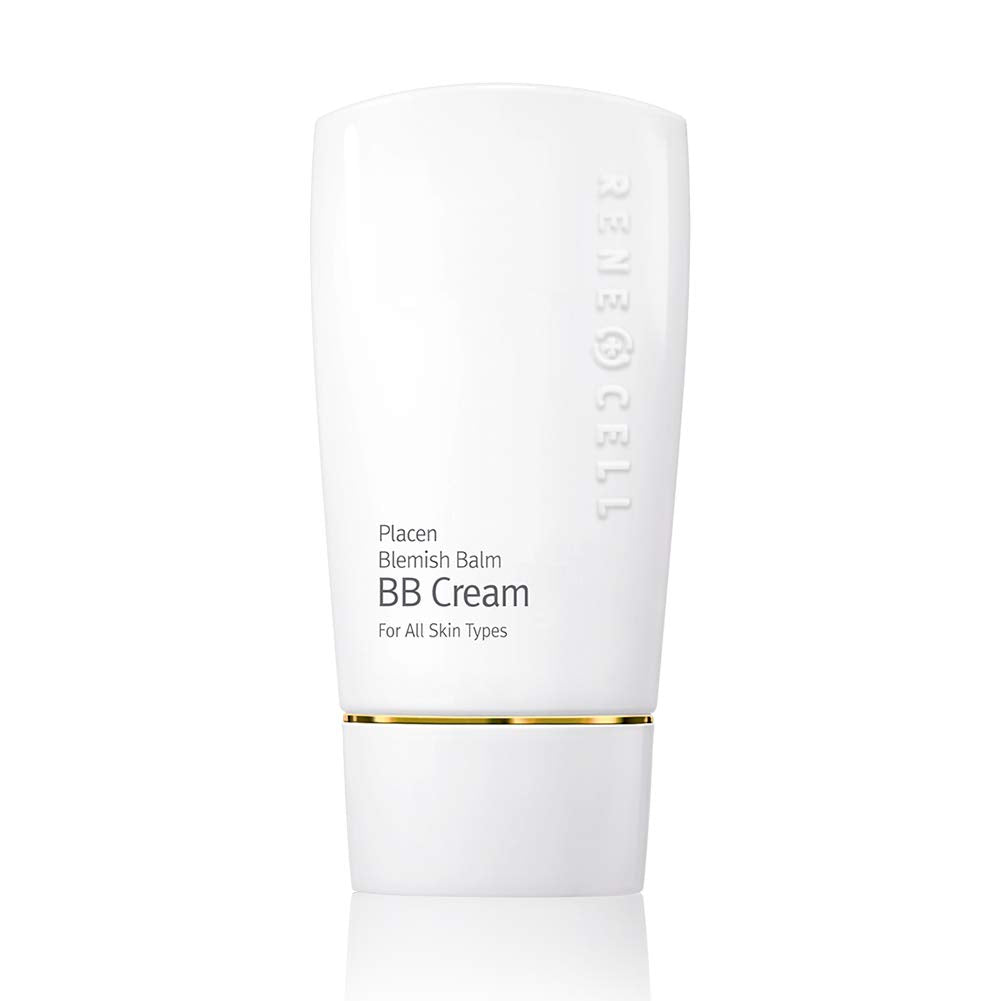 Rene Cell Placen Blemish Balm BB Cream Glossy Face Makeup - RENECELL Official Imagery - 2