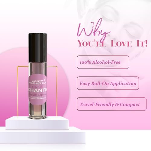 MOBETTER FRAGRANCE OILS Tender Chants Perfume Fragrance Body Oil - Product Imagery