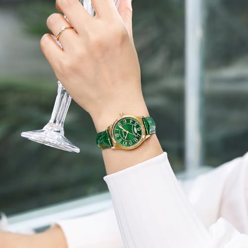 Szaikyri Classic Watch for Women with Easy Read Time Arabic - Product Imagery