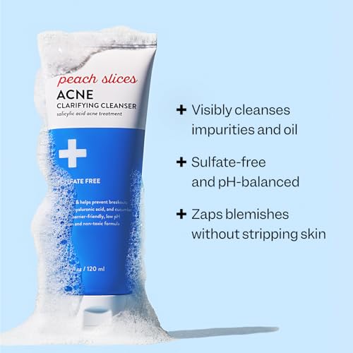 Peach Slices - Acne Clarifying Cleanser (4.05 oz) - 2% Salicyl... - Product Imagery