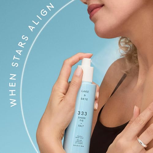 Lake & Skye 333 Sheer Fig + Salt Hair & Body Mini Mist - Travel - Product Imagery