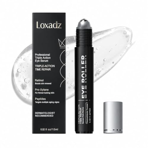 Under Eye Brightener Roller - Caffeine & Retinol Eye Serum for - Product Imagery