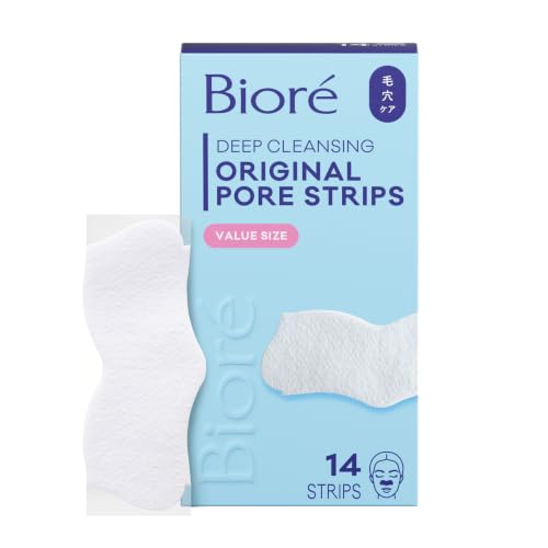 Bioré Original Blackhead Remover Strips, Deep Cleansing Nose - Product Imagery
