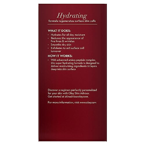 Olay Regenerist Deep Hydration Regenerating Cream Moisturizer, - Product Imagery