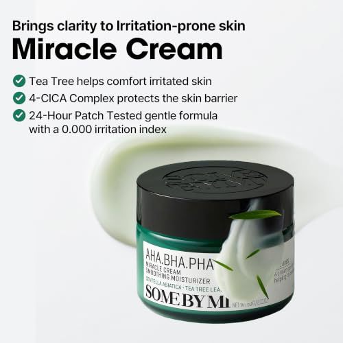 SOME BY MI AHA BHA PHA 30 Days Miracle Cream - 2.02oz, 60ml - - Product Imagery
