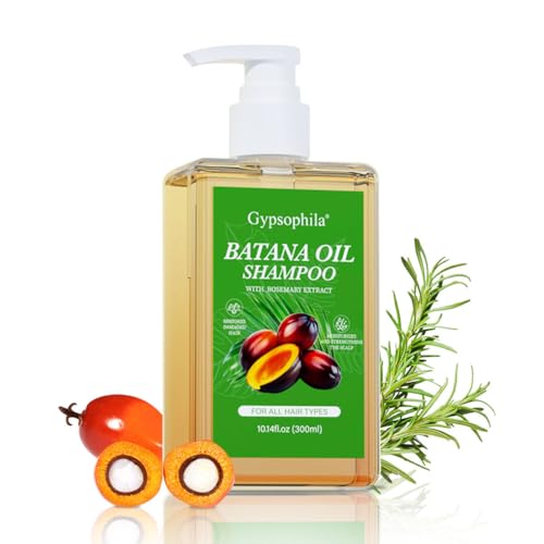 Gypsophila Batana Oil Shampoo,Rosemary Shampoo,Nourishing & Rejuvenating for - Gypsophila Official Product View 1