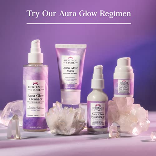 HERITAGE STORE Aura Glow Coconut Body Oil, Luxurious Skin - Product Imagery