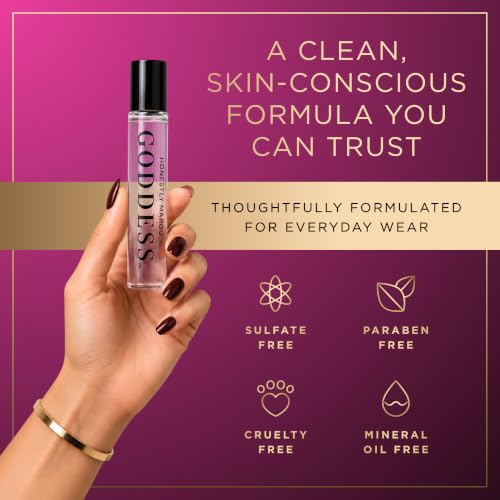 Honestly Margo Goddess Roll-On Perfume for Women, Travel Size, - Product Imagery