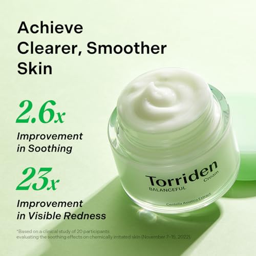 Torriden BALANCEFUL Cream 80ml (2.70 fl.oz.) | Soothing and - Product Imagery
