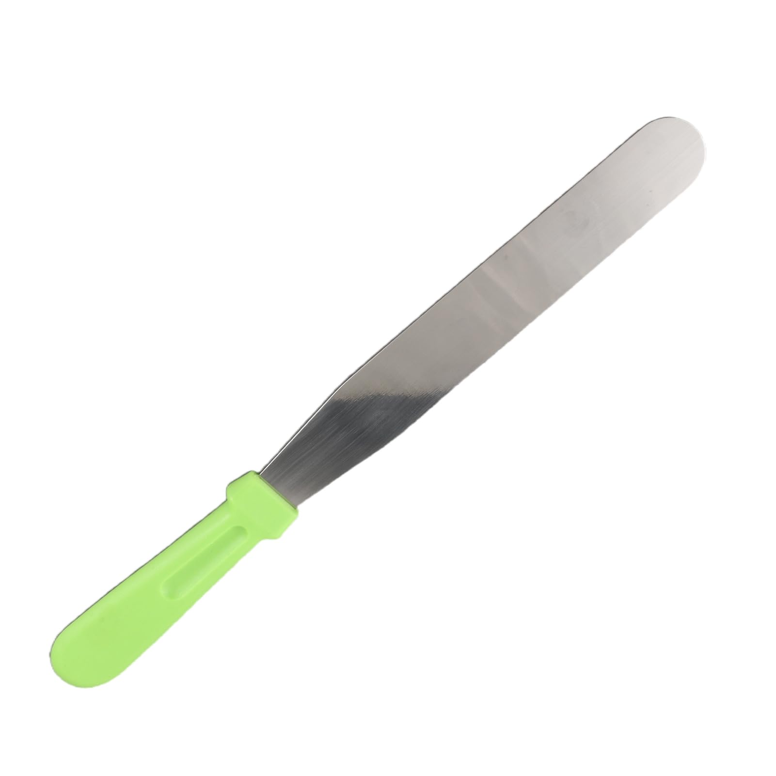 Semme 8-inch stainless steel hair removal spatula for waxing, mixing beeswax, masks, and baking applications in beauty routines.