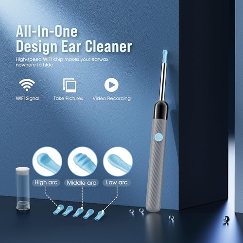 LEIPUT Ear Wax Removal - Earwax Remover Tool with 8 Pcs Ear Set - Product Imagery