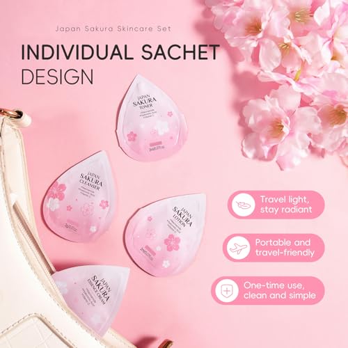 28 PCS Travel Mini Skin Care Set, Mini Travel Items Including - Product Imagery