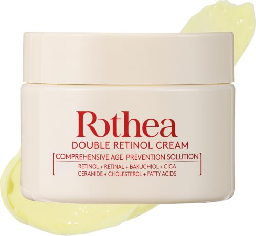 Double Retinol Cream Anti Aging with Retinol Retinal - Rothea Official Imagery - 1