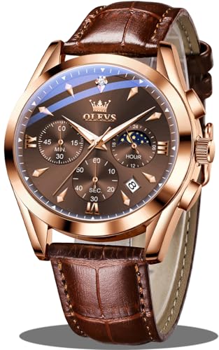OLEVS Watches Men Luxury Large Face Waterproof Watches - Product Imagery