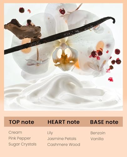 PUREAMOR Pheromones Perfumes for Women, No. 54 Vanilla Cream - Product Imagery